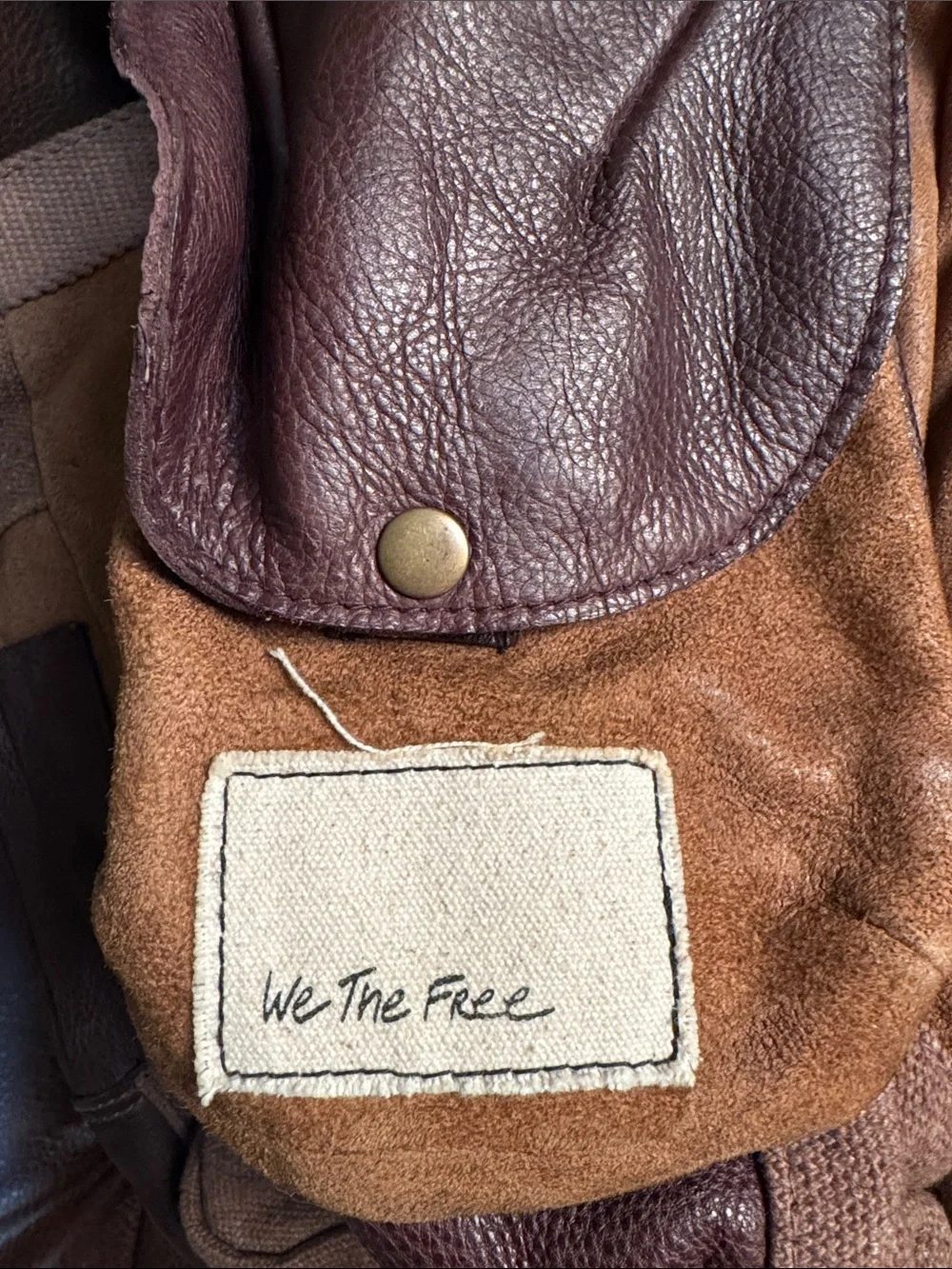 We The People (Free People) durable leather